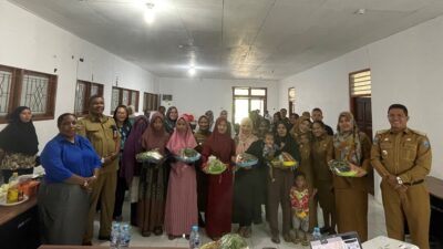 Komitmen Atasi Masalah Gizi, Puskesmas Kota Waisai Latih Masyarakat Pemberian Makan Tambahan Berbasis Bahan Lokal