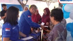 HUT Demokrat Ke-22, DPD Maluku Gelar Syukuran dan Berikan Santunan