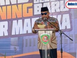 Gubernur Maluku Resmikan Gedung Baru Pasar Mardika Ambon