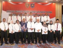 BUKA ORIENTASI DPRD, SABIRIN HARAP DAPAT MEMBERIKAN INOVASI BARU