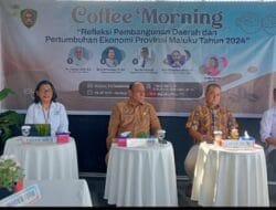 Refleksi Pembangunan Daerah dan Pertumbuhan Ekonomi Provinsi Maluku Tahun 2024 Dikemas Dalam Coffe Morning Bersama Insan Pers