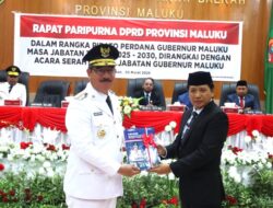 PIDATO PERDANA GUBERNUR MALUKU PADA RAPAT PARIPURNA DPRD PROVINSI MALUKU