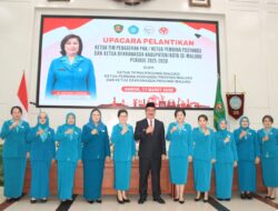 KETUA TP PKK, PEMBINA POSYANDU DAN DEKRANASDA 9 KAB/KOTA, RESMI DILANTIK